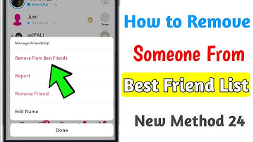 (EASY) How To Remove Someone from Best Friends List WITHOUT Removing from Friends on Snapchat