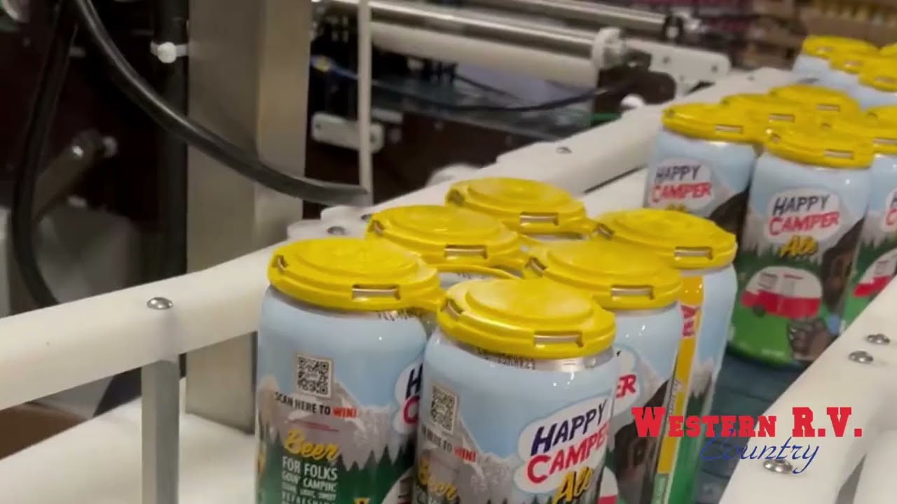 Western RV Country's 'Happy Camper Ale': A Beer for Campers, Brewed Fresh in the Mountains!