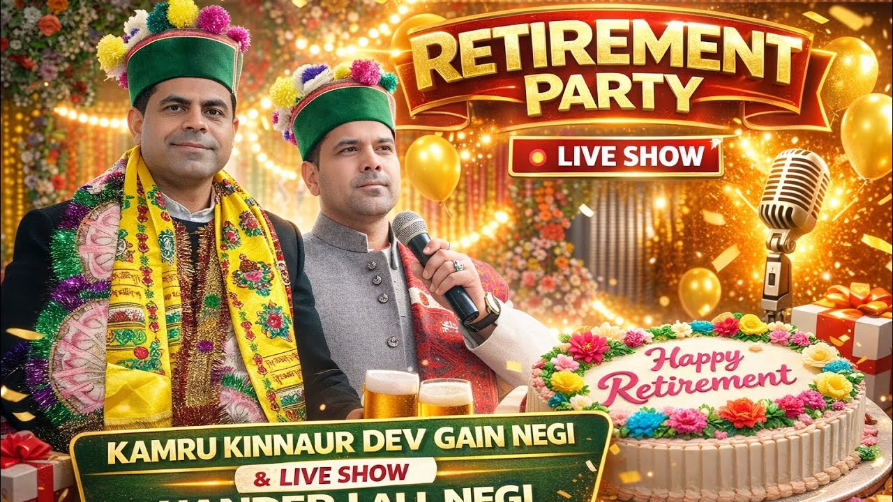 Kinnauri Live Performance | Chandar Lal Negi in Kamru Kinnaur ♥️