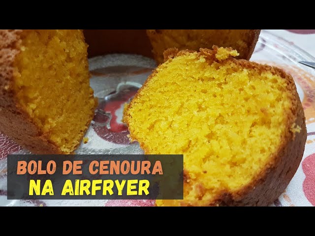 BOLO DE CENOURA NO AIR FRYER!, BOLO DE CENOURA NO AIR FRYER!, By Super  Receitas