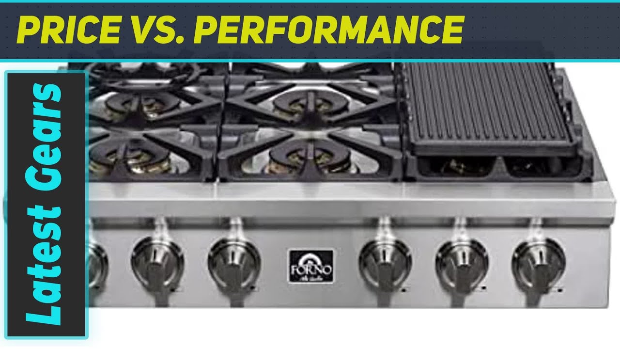 FORNO 36" Inch. Drop-In Range Top: Unleashing the Best of Professional Cooking at Home