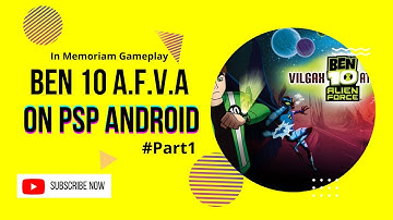 Playthrough Ben 10 : Alien Force Vilgax Attacks on PPSSPP Android #Part1
