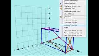 3D Coordinates Part 3. Identifying coordinates of points on a cuboid in 3D. GCSE (KS4)