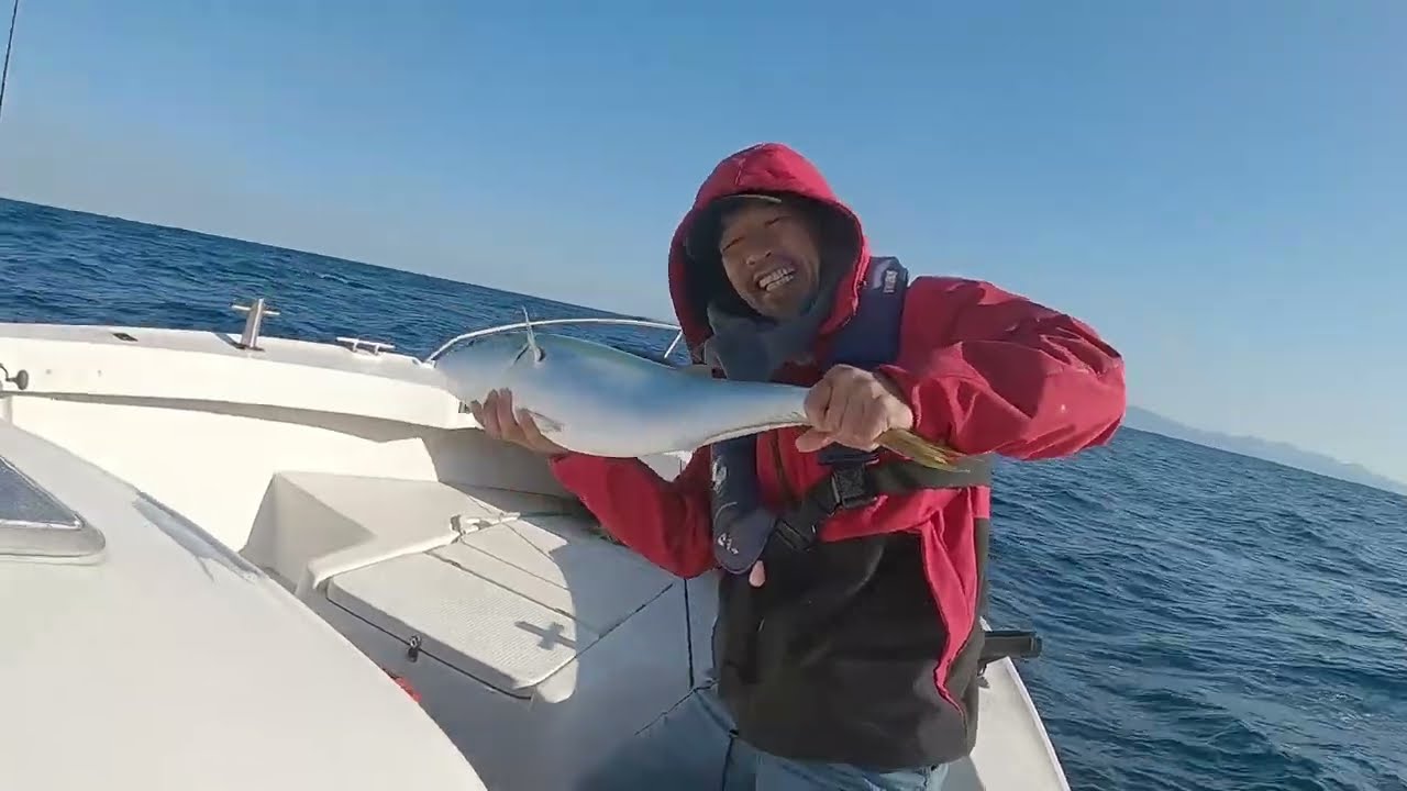 響灘ジャングル瀬釣行R7 11 29　幸運の斉藤さん登場（笑）