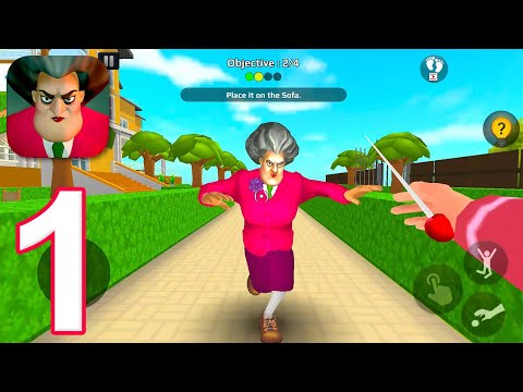 Scary Teacher 3D Poki - Gameplay Walkthrough Part 1 - Chapter 1