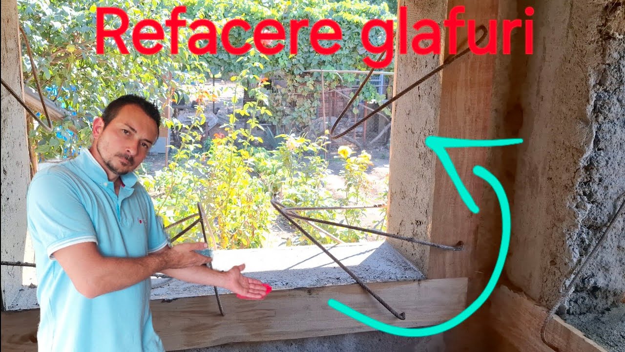 Cum se fac glafurile la ferestre