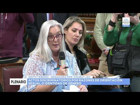 SDORA. EDITH TERENZI - PLENARIO BANCA DE LA MUJER Y JUSTICIA 31-08-22