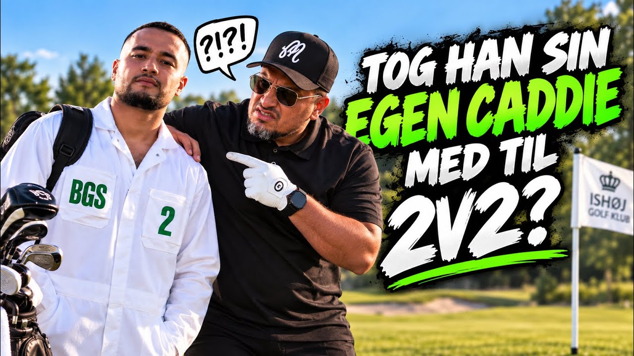 Golf 2v2 med en caddie?! Det her endte i kaos 🤯