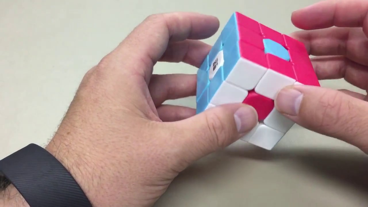 Rubik's cube flower (donut) pattern in 4 easy steps YouTube