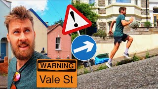 Running Up The Steepest Street In England Vale St