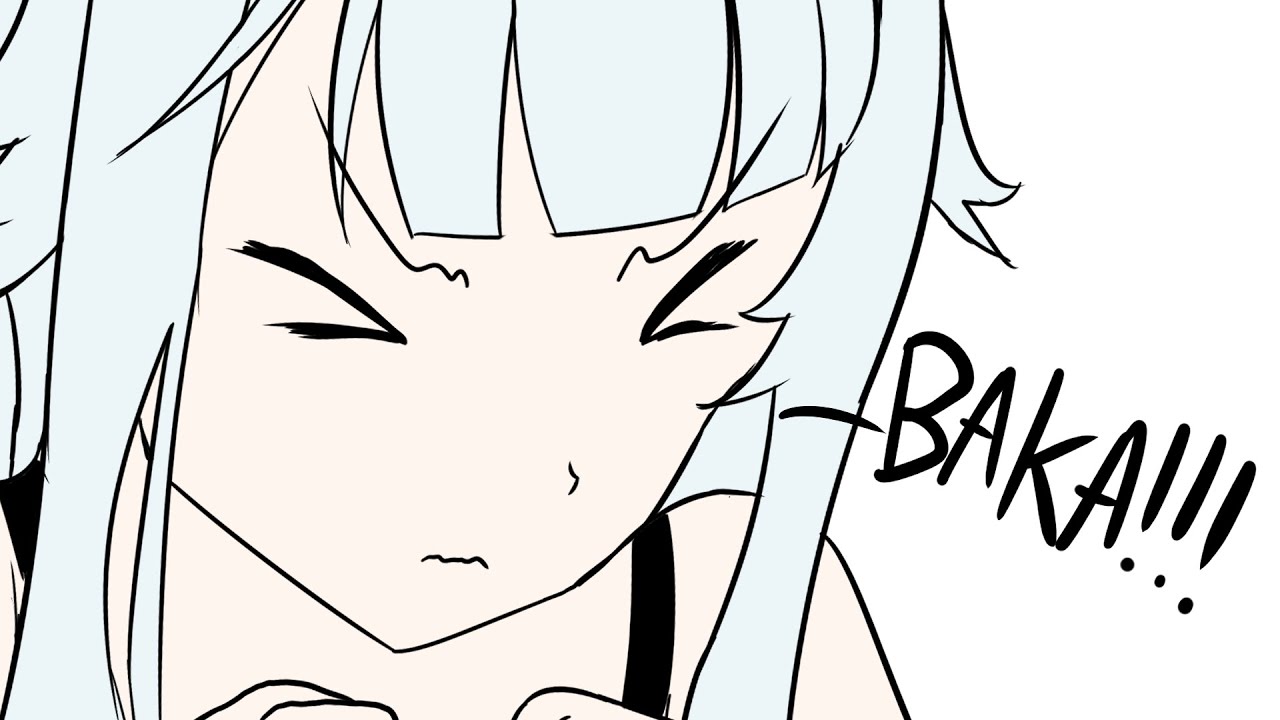 a tsundere calls you a baka and then shoots you - YouTube