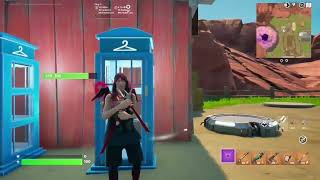 Fortnite Red Roots Bilie Eilish gameplay