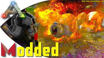 ARK: Pooping Evolved Modded - New Argentavis and Flamethrower Action! S1E10 Gameplay