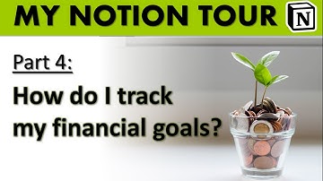My Notion Tour #4 | Theo dõi mục tiêu tài chính - How do I track my financial goals?