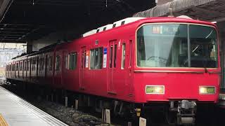 名鉄6500系金魚鉢6522f(特急河和行き) 神宮前駅発車‼️