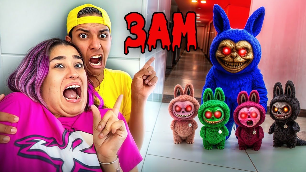 COMPREI A COLEÇÃO DE LABUBU DO MAL *Estavam amaldiçoados ?