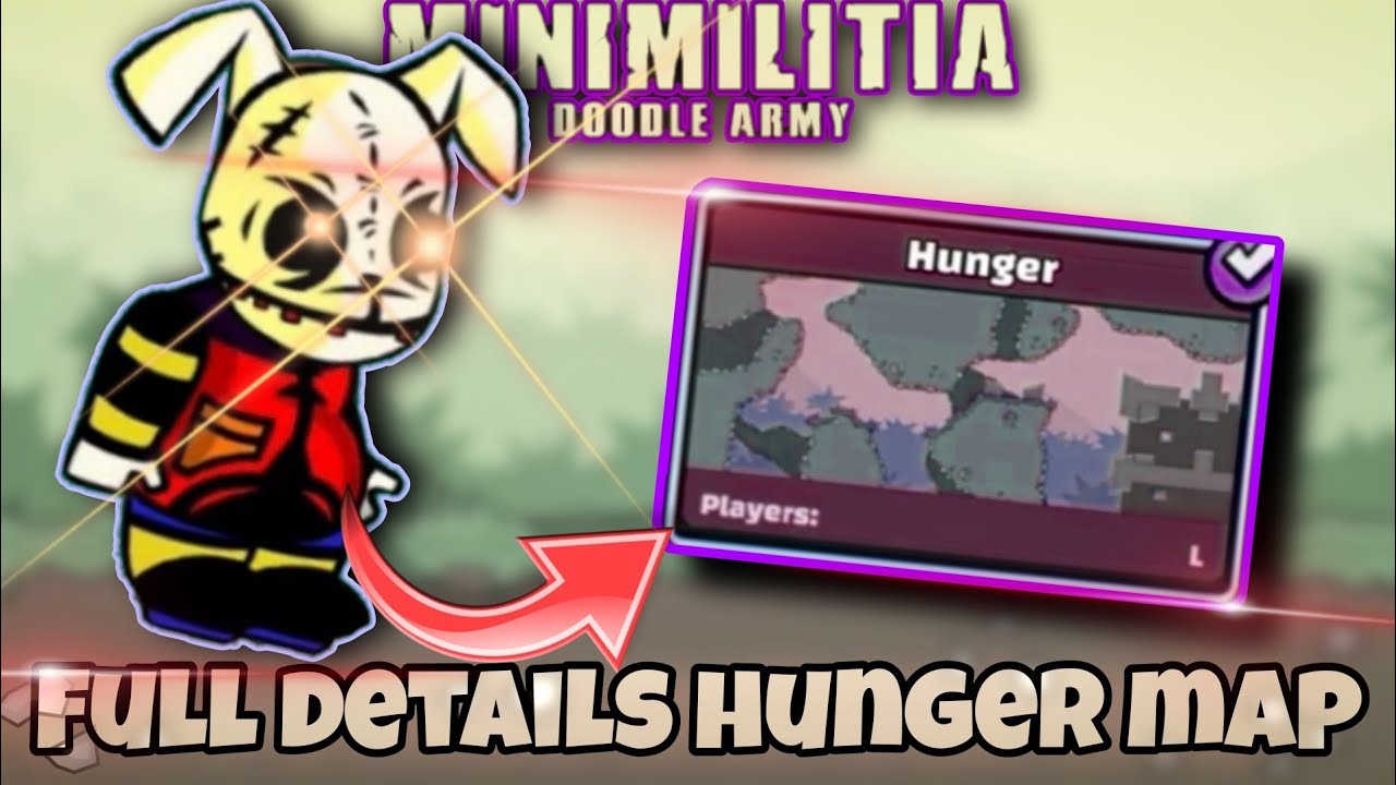 Mini militia new update coming new map hunger map full details latest update video