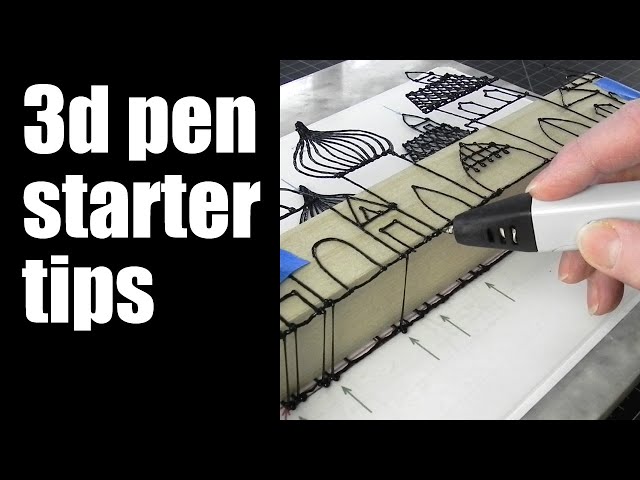 3d Pen Drawing For Beginners