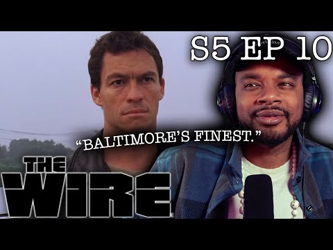 FILMMAKER REACTS to THE WIRE Season 5 Episode 10: -30-