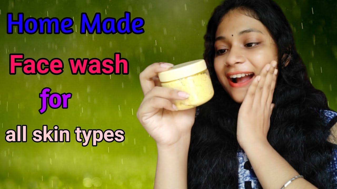 Home made face wash for glowing skinRemove Pimple,Dark spot YouTube