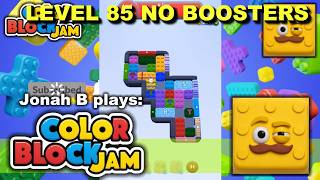 Color Block Jam Level 85 No Boosters