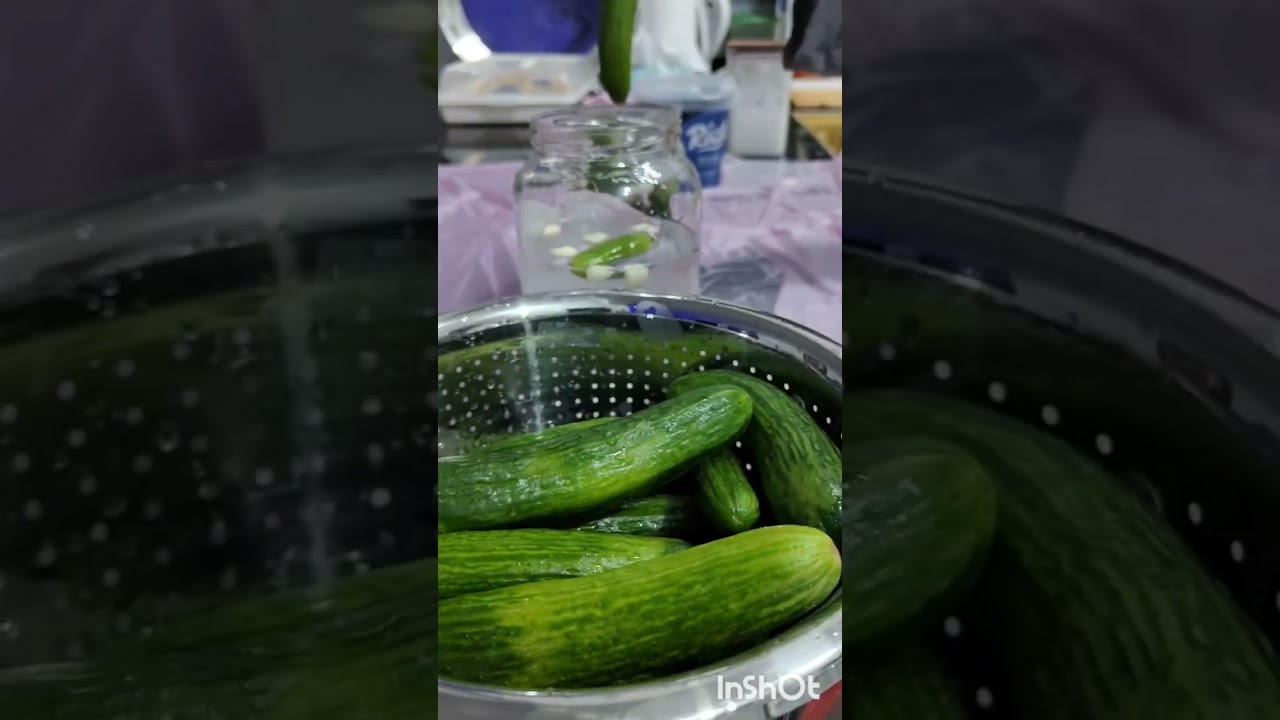 مخلل خيار علي طريقتي