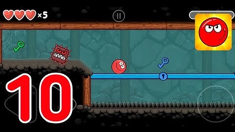 Red Ball 4 - Gameplay Walkthrough Part 10 - Full Game Video : (iOS, Android)