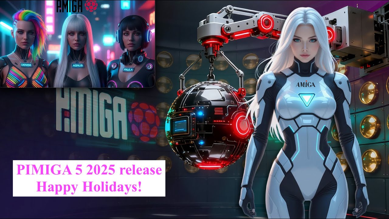 Эмуляция Pimiga 5, Arm и Intel Amiga в лучшем виде.