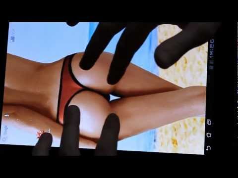 Щупаем попку (Magic Butt) - интерактивные обои на Android