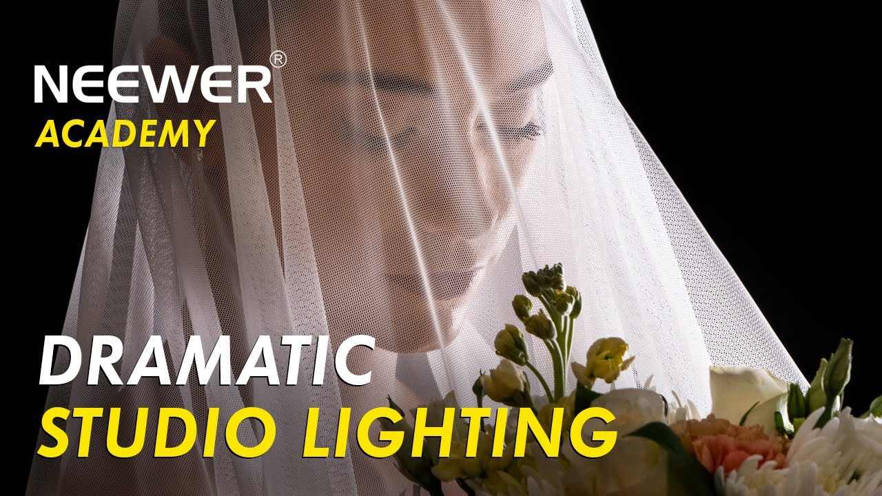 [Neewer Academy] Dramatic Studio Lighting | Low-Key Bridal Portraits