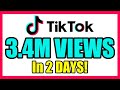 How tiktok exploded my online business with over 3m views in 2 days
