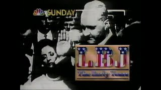 LBJ : The Early Years tv movie trailer 1987