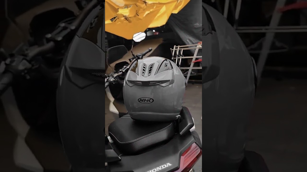 HELM NHK R6 SOLID S dim grey