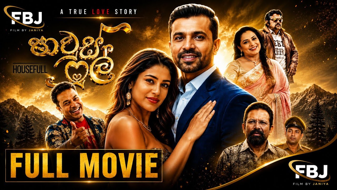 හව්ස් ෆුල් සිංහල චිත්‍රපටය | House Full (2026)Sinhala Full Movie HD | Comedy Movie | Film By Janiya