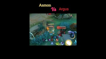 Amon vs argus 😱#mlbb #shorts