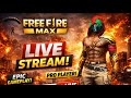 🔴 LIVE 🔥 Free Fire MAX RANK PUSH + CUSTOM ROOM 😱 | PRO GAMEPLAY 😎