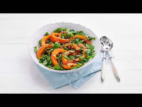 Video: Vegetarische Pompoensalade