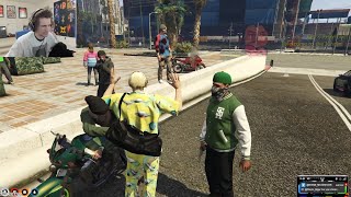 xQc VS The Green Gang GSF Part 2 Apartments!