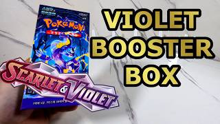 Opening Violet Booster Box Before It Gone | Korean Booster Box #pokemon #pokemontcg