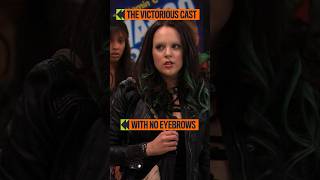 Victorious Characters With NO Eyebrows 😶 | #Shorts