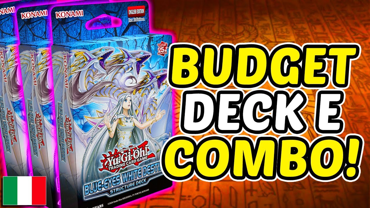 [ITA] 3x Structure Deck Blue Eyes Budget Deck ( Destino Occhi Blu ) Lista e Combo! • Yu-Gi-Oh TCG