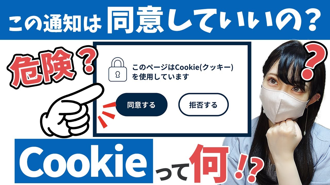 cookie様用です•*¨*•.¸¸♬︎ 同意してもいい？】Cookieって何かを分かりやすく解説 - YouTube