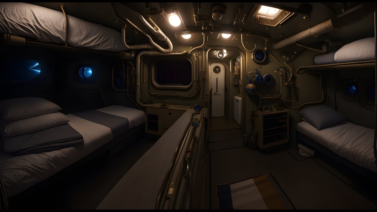 SLEEP AND RELAX Space Ship/Submarine Ambience