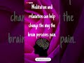 Meditation and relaxation music to help you relax your brain #shortsvideo #mentalhealth #relax