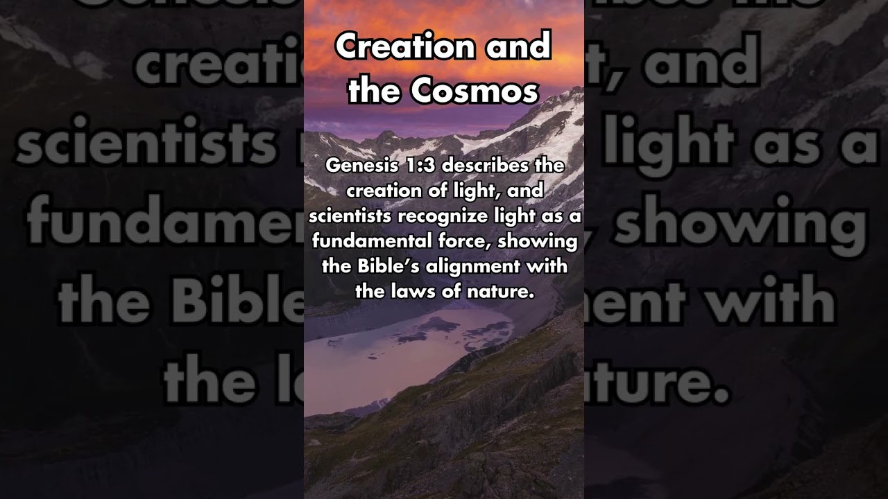 Creation vs. Chance: What the Creation and the Cosmos Say About God