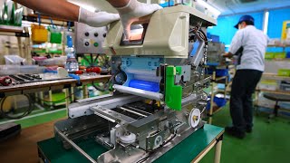 世界中で活躍する海苔巻きロボットを作る職人技!寿司ロボットが作られるプロセス 鈴茂器工株式会社 ASMR 職人技