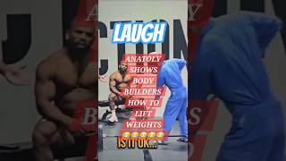HAVE A LAUGH😂@vladimirfitness #anatoly #bodybuilding #laugh #funny #lol #pmsl #mostmuscular