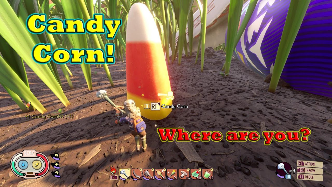 Candy Corn Locations Grounded (Outdated) YouTube