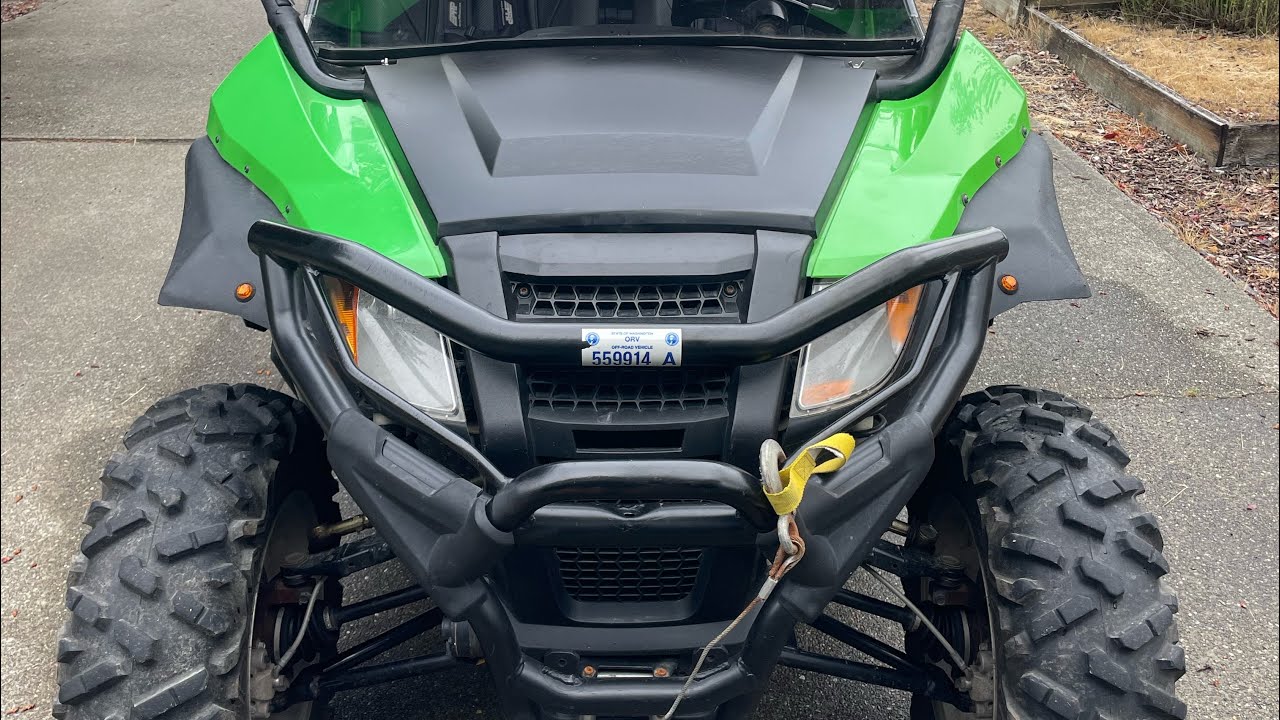 Arctic cat, Wildcat 700cc trail, front differential gear oil change.