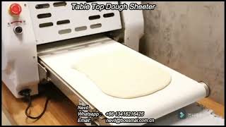 Table Top Dough Sheeter
